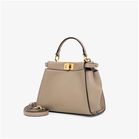 fendi peekaboo dove grey|Peekaboo Mini .